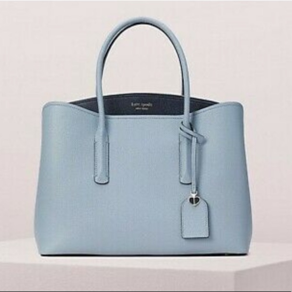 Kate Spade Margaux Large Satchel Horizon Blue